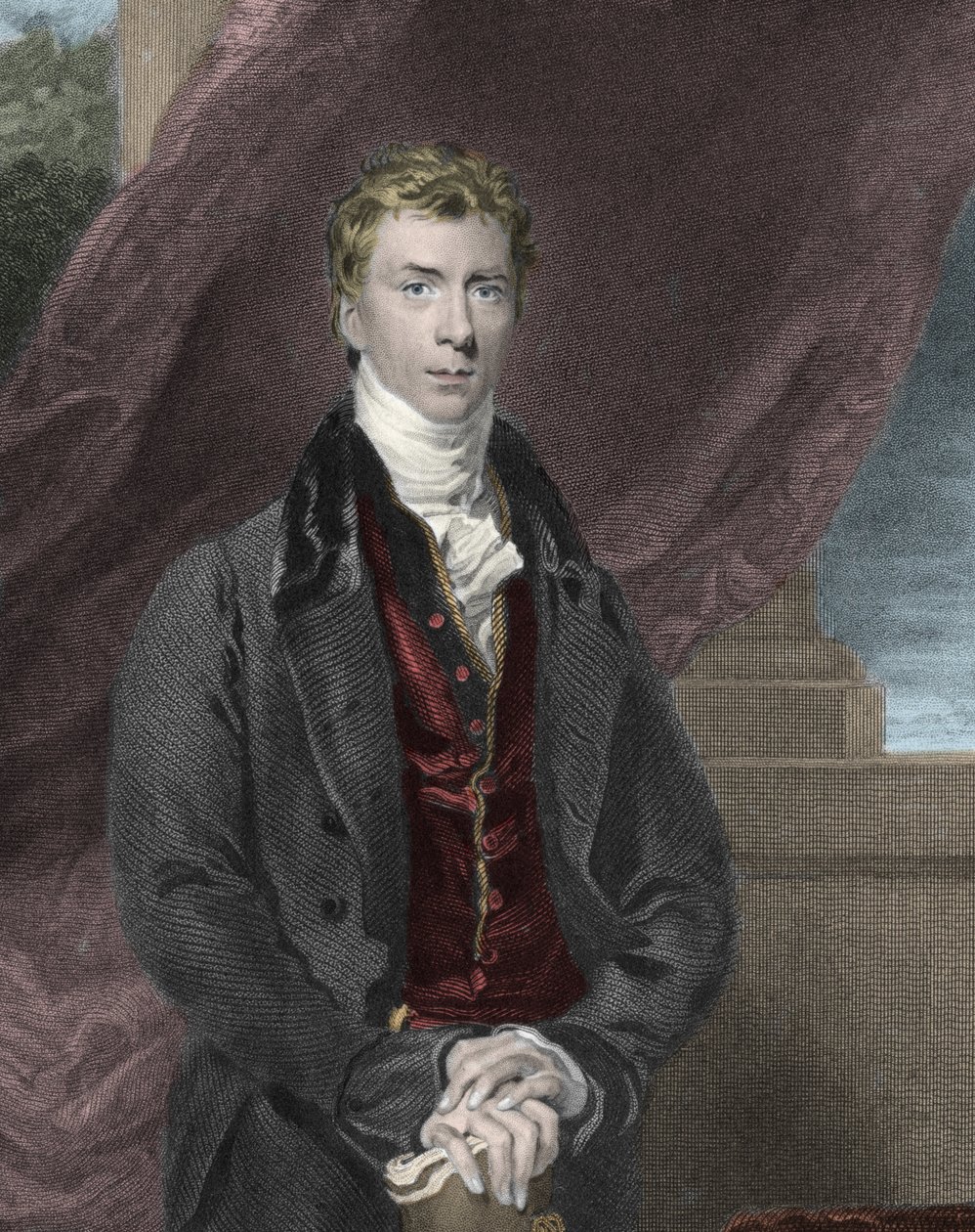 Portrét Henryho Petera Broughama (1778-1868), skotského právníka a politika od Unknown artist