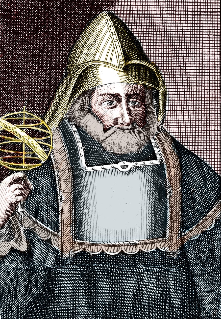 Portrét Herma Trimegista (Trismegista). od Unknown artist