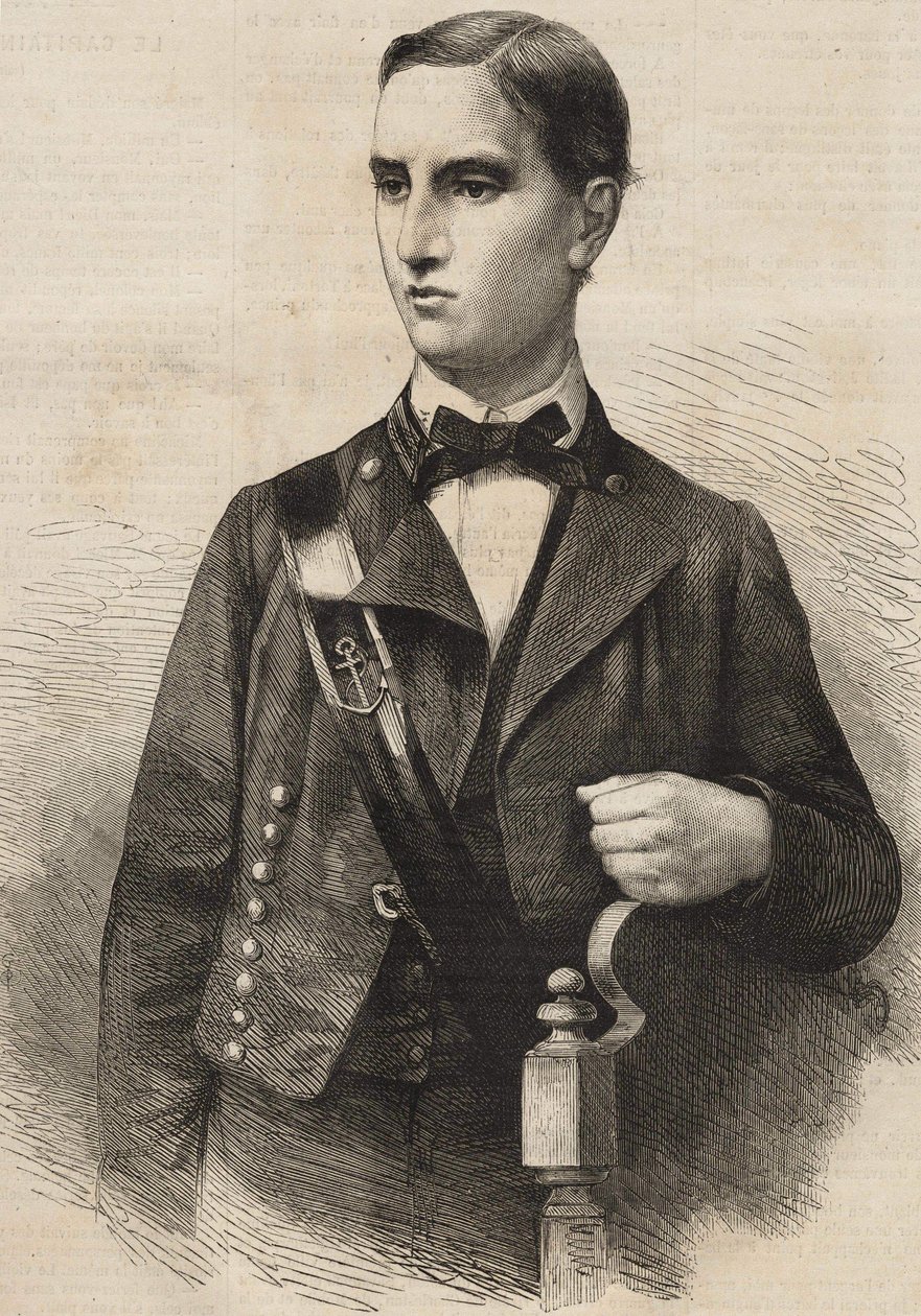 Portrét Jeho Veličenstva Jiřího I. (1863-1913), řeckého krále. od Unknown artist
