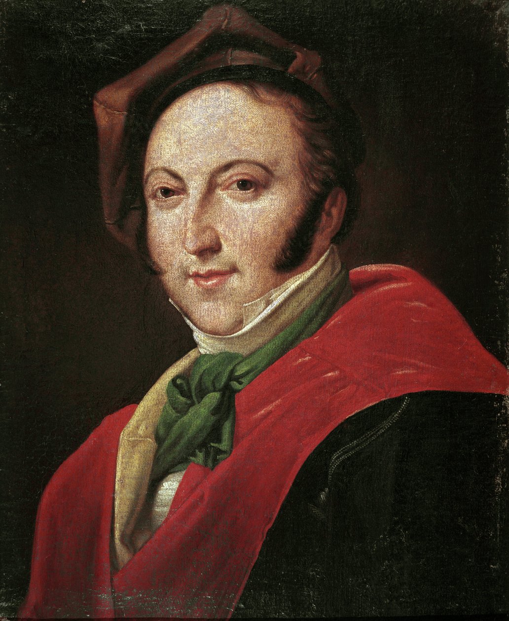 Portrét italského skladatele Gioacchina Rossiniho (olej na plátně od Unknown artist