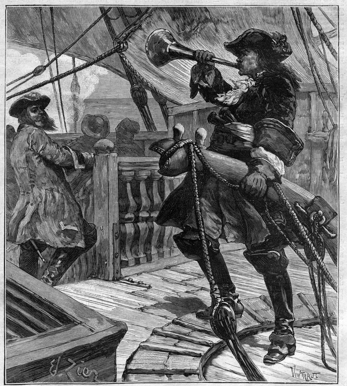 Portrét Jacquese Cassarda, francouzského námořníka od Unknown artist
