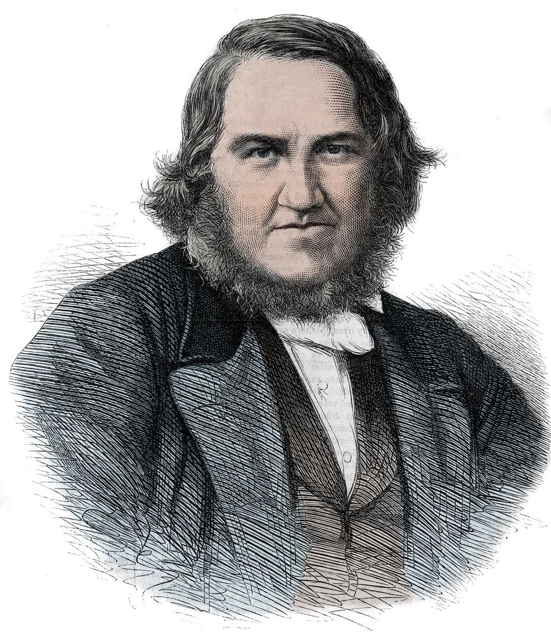 Portrét Jamese Younga Simpsona (1811-1870) skotský porodník - Sir James Young Simpson od Unknown artist