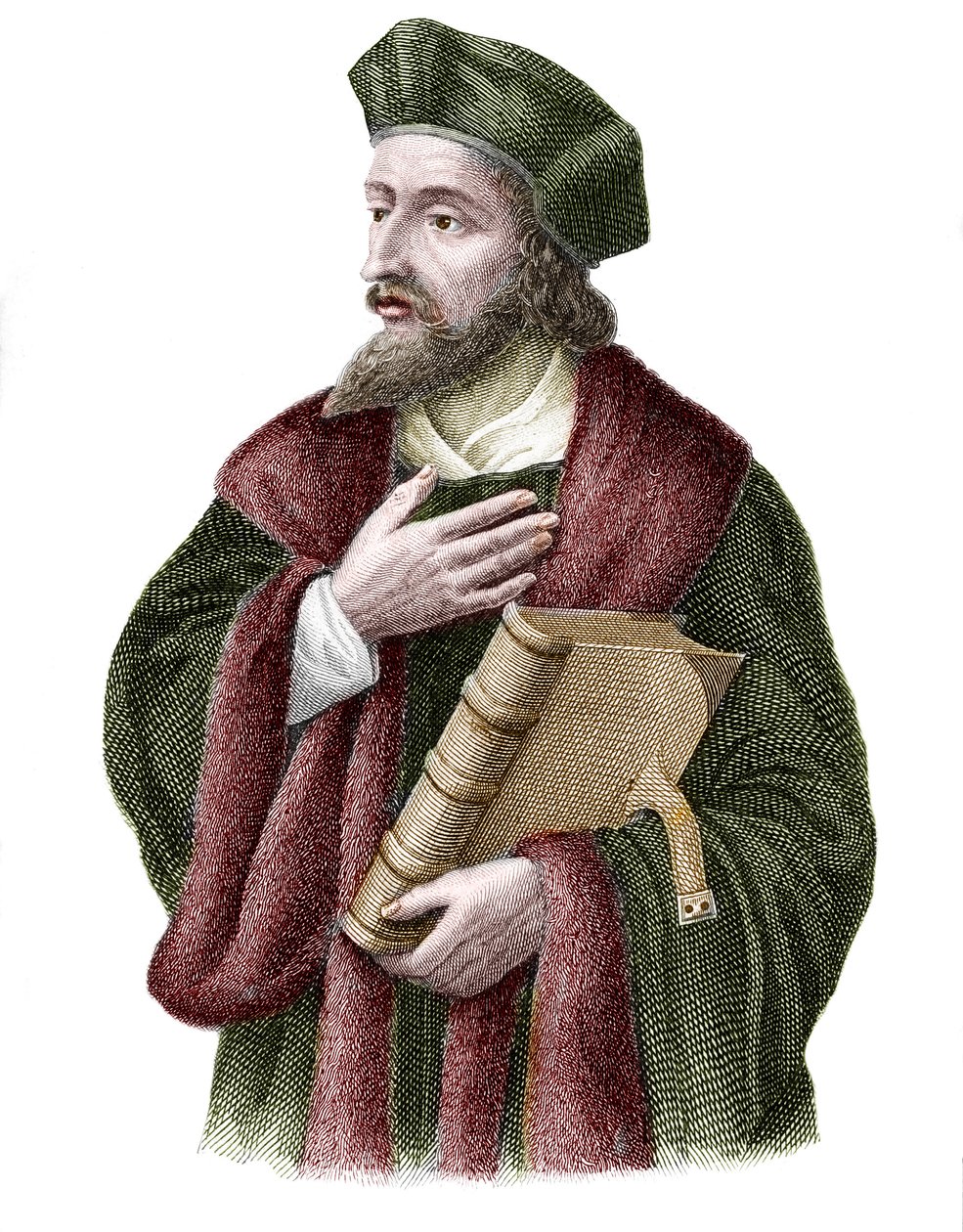 Portrét Jana Husa (nebo Jean Huss od Unknown artist