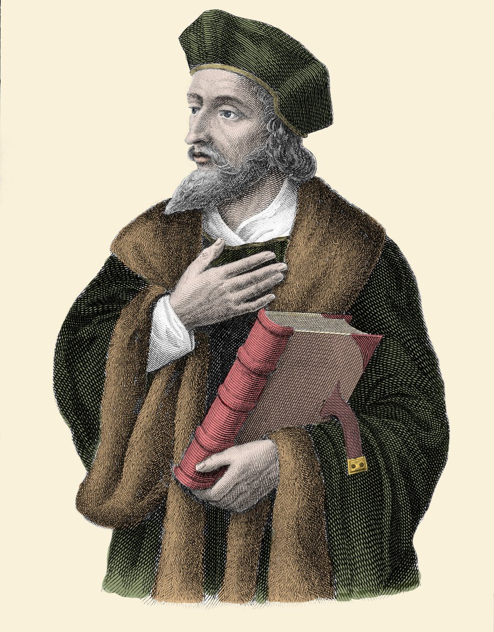 Portrét Jana Husa (nebo Jean Huss od Unknown artist
