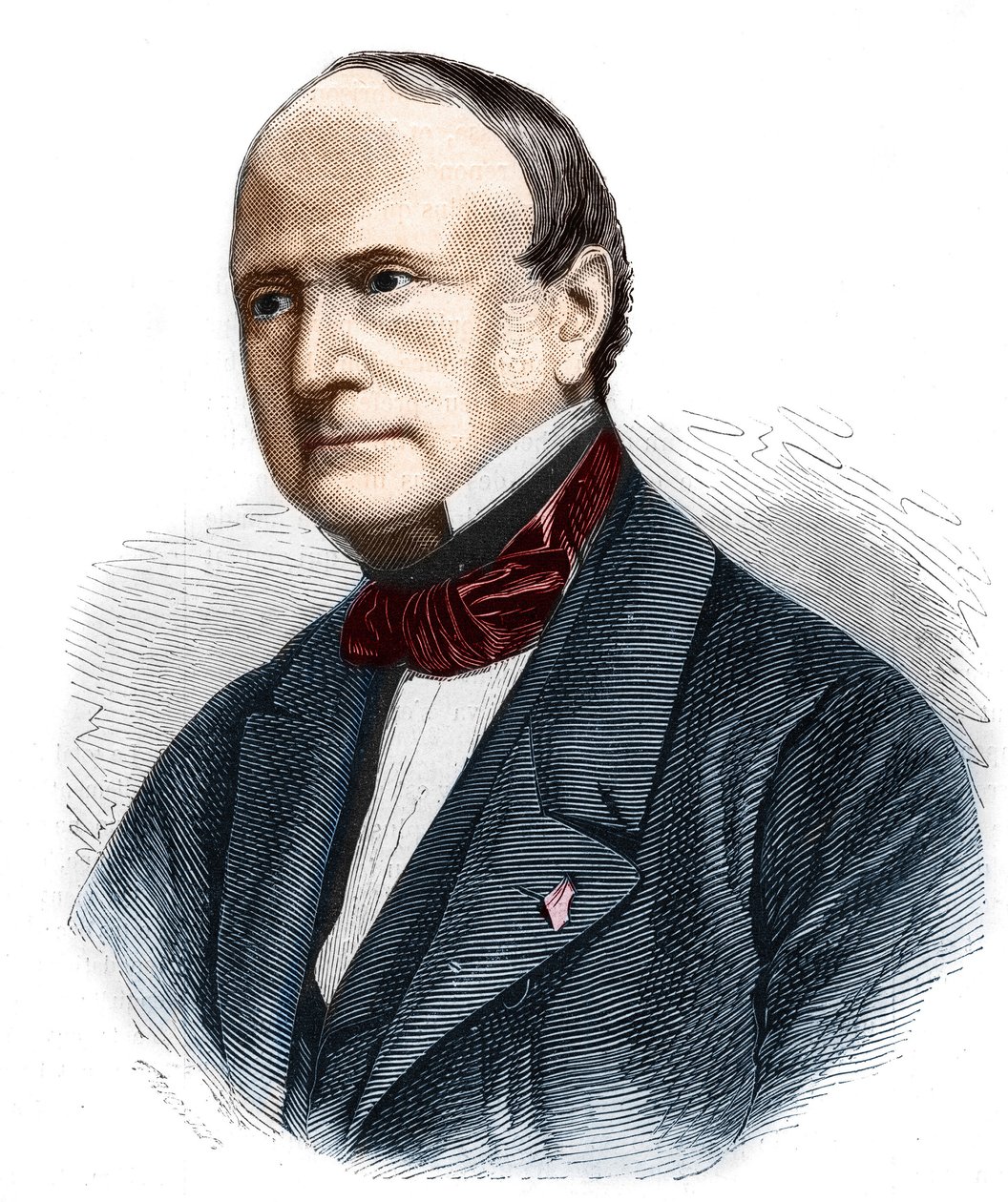 Portrét Jean-Baptiste Firmin Marbeau (Jean Baptiste), francouzský právní poradce a filantrop od Unknown artist
