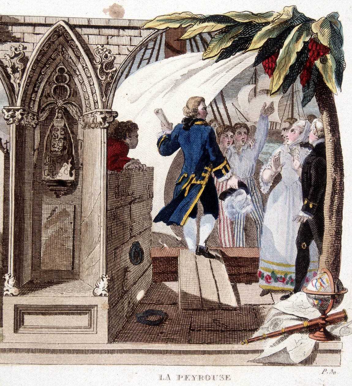 Portrét Jean-Francoise Galaupa, hraběte z La Perouse (Jean Francois Laperouse od Unknown artist