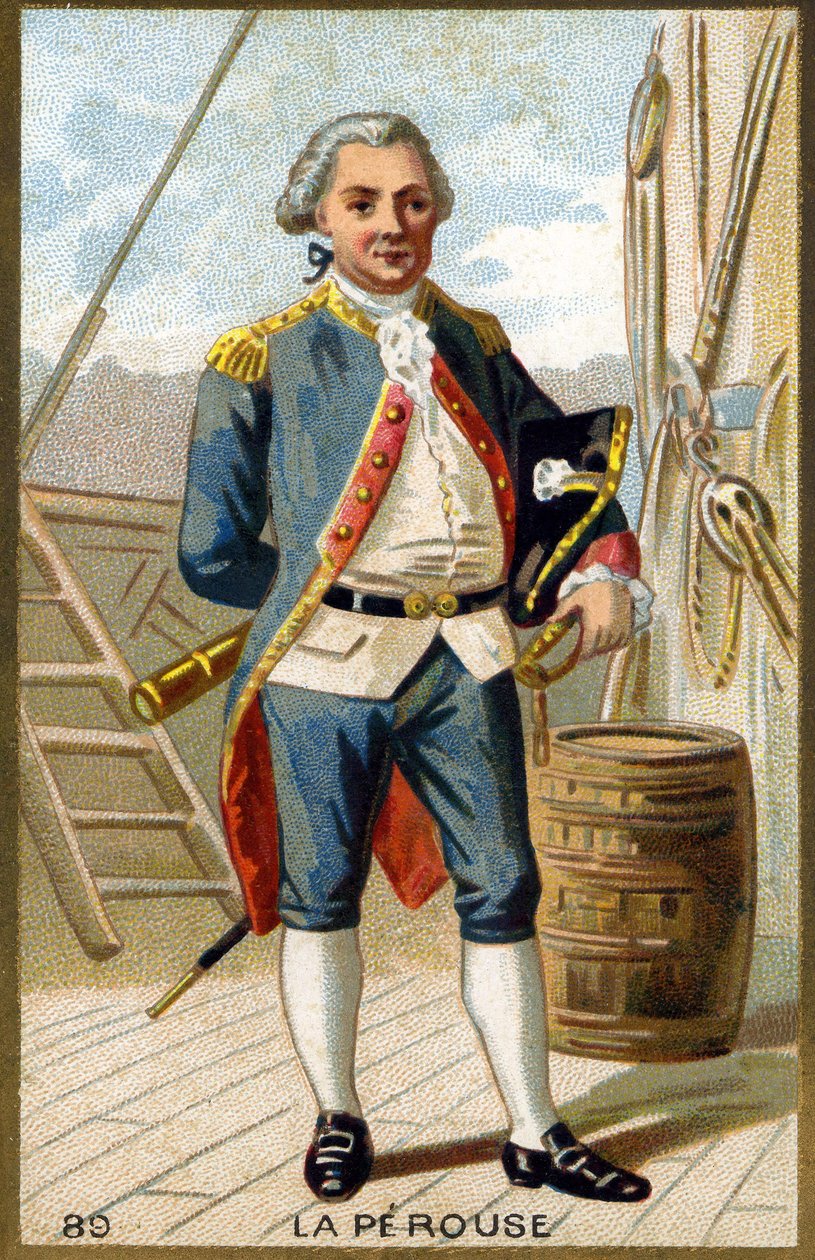 Portrét Jean-Francoise Galaupa, hraběte z La Perouse (Jean Francois Laperouse od Unknown artist