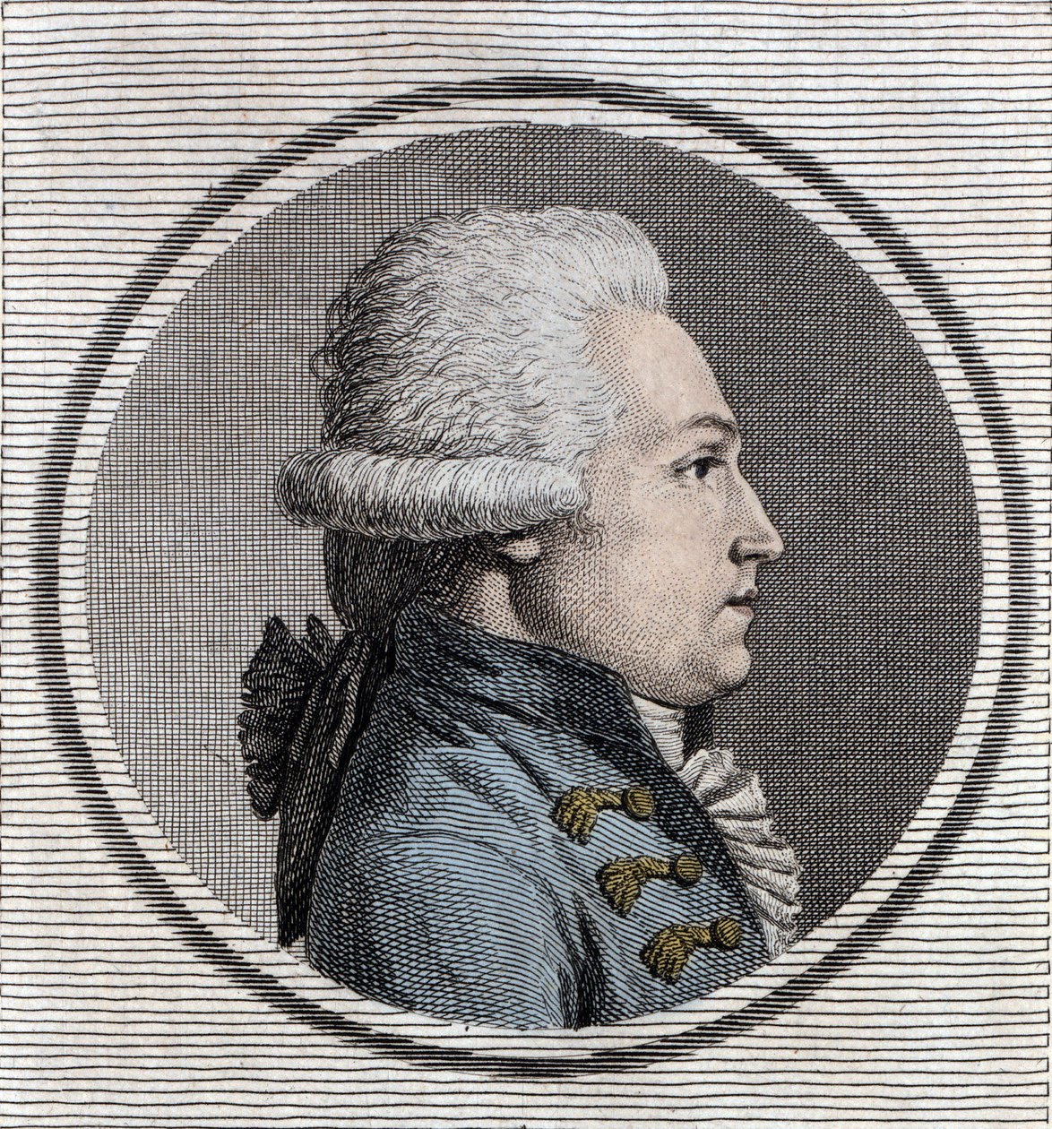 Portrét Jean-Xaviera (Jean Xavier) Office of Pusy (1750-1806), vojenského inženýra a francouzského politika. od Unknown artist