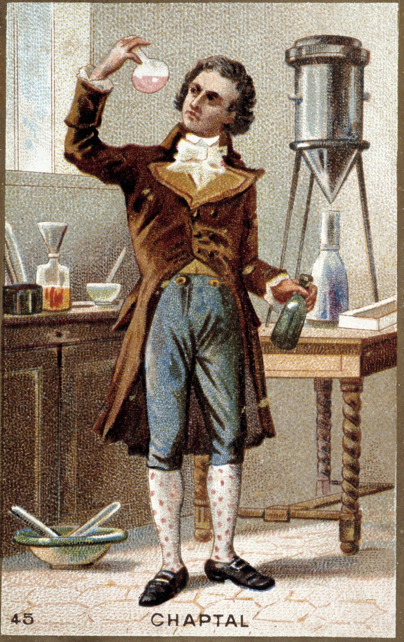 Portrét Jean-Antoine Chaptal od Unknown artist
