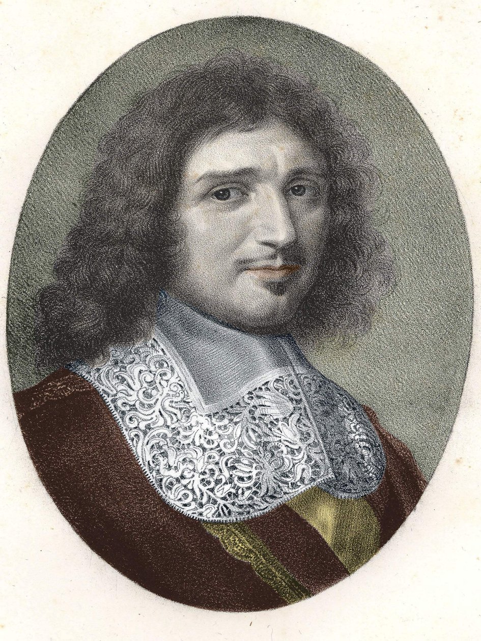 Portrét Jean Baptiste (Jean-Baptiste) Colbert (1619-1683). od Unknown artist