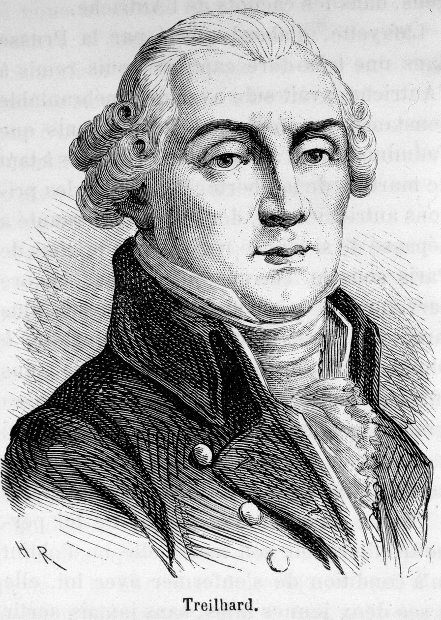 Portrét Jean Baptiste Treilhard (1742-1810), francouzský politik. od Unknown artist