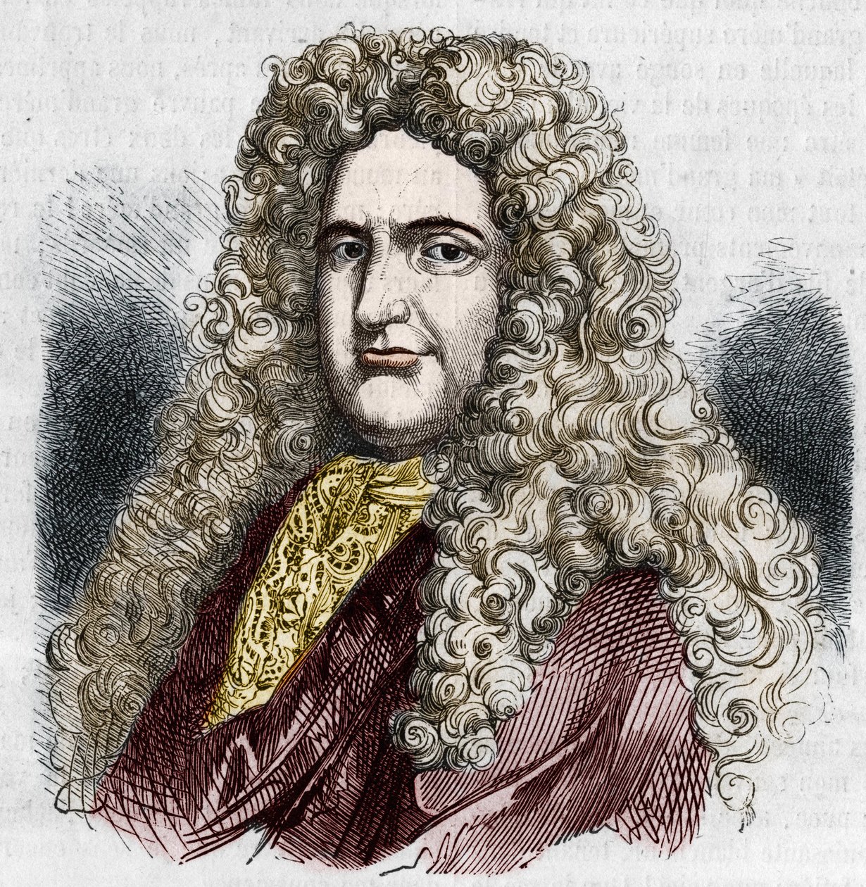 Portrét Jeana Chardina, francouzského cestovatele (1643-1713). od Unknown artist