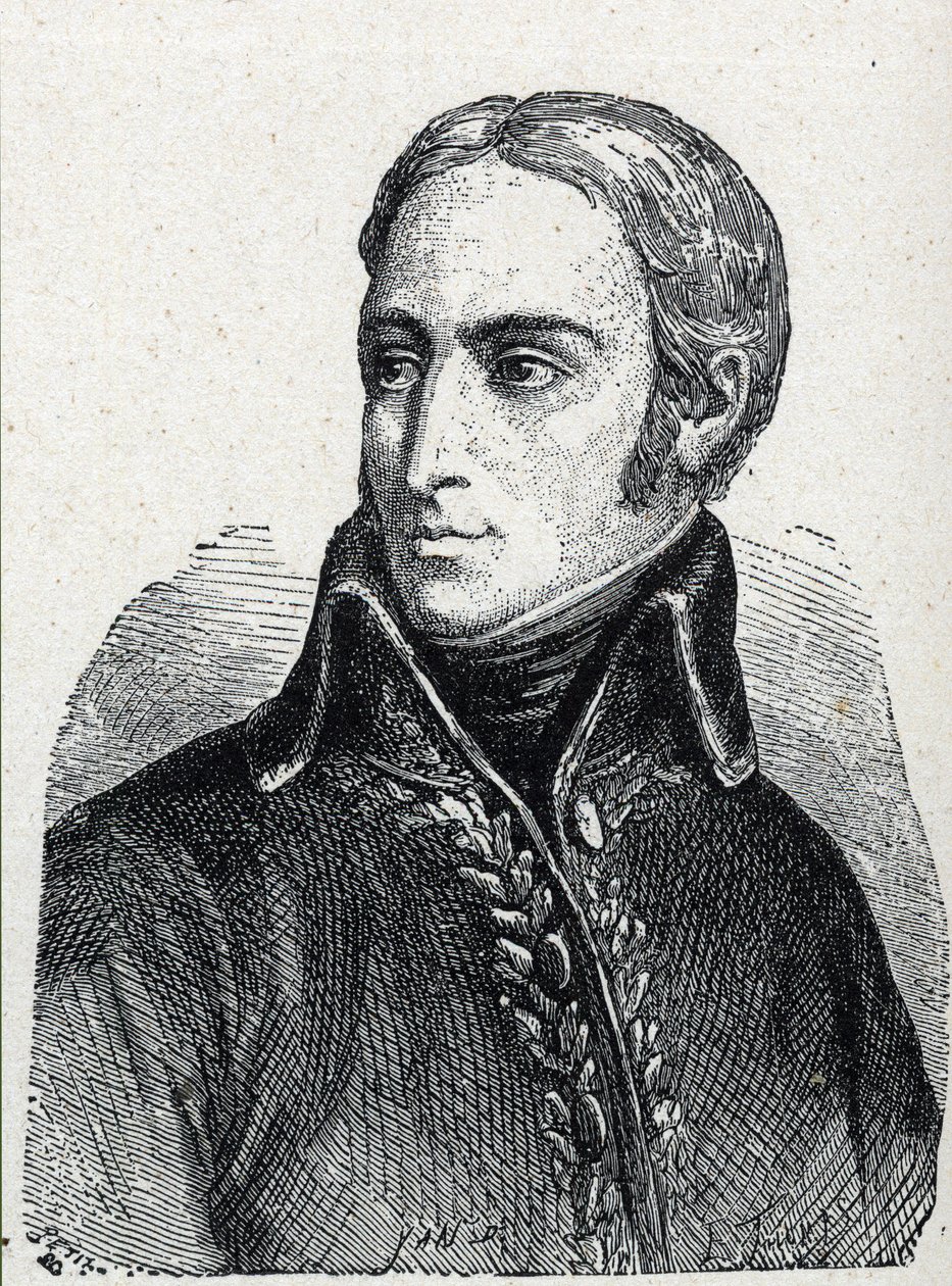 Portrét Jean Joseph Dessolles (nebo Jean-Joseph Dessoles od Unknown artist