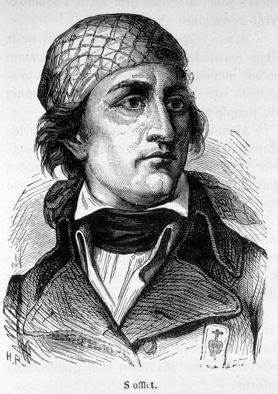 Portrét Jeana Nicolase Stoffleta (1753-1796), aktéra vendské vzpoury. od Unknown artist
