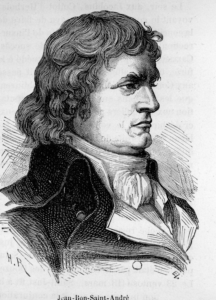 Portrét Jeanbon Saint Andre, francouzský politik od Unknown artist