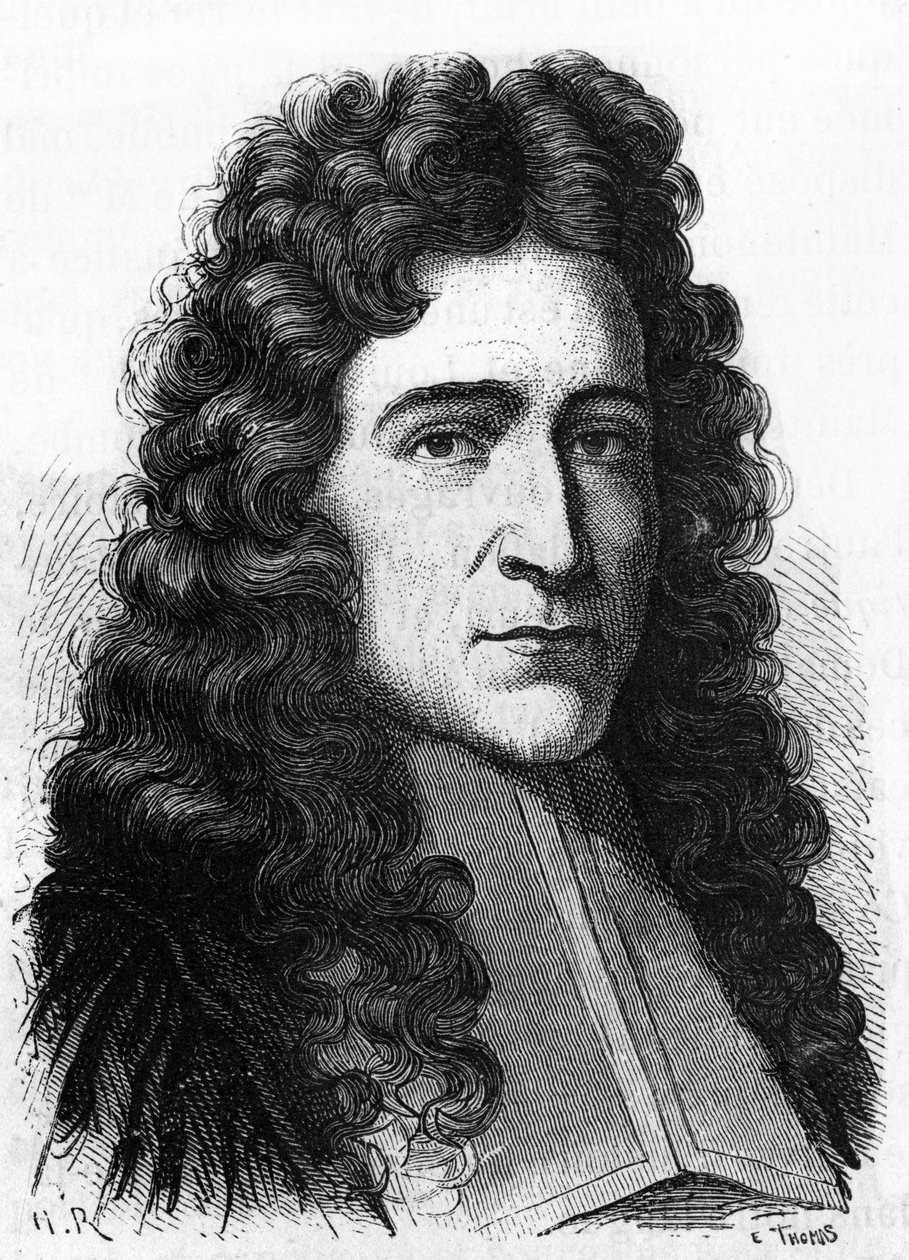 Portrét Jen Domat. Francouzský právní poradce. (1625-1696) od Unknown artist