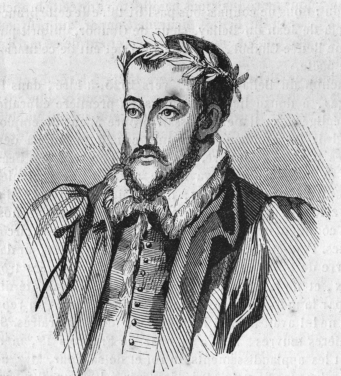 Portrét Joachima du Bellay: francouzský básník (chateau du Liré, Maine-et-Loire od Unknown artist