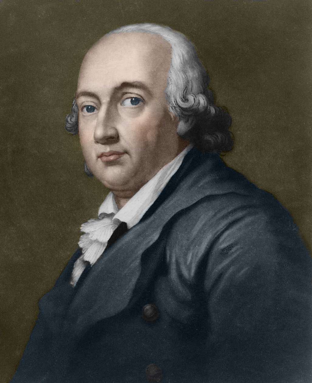 Portrét Johanna Gottfrieda Herdera (1744-1803) německého filozofa, teologa a lingvisty. od Unknown artist
