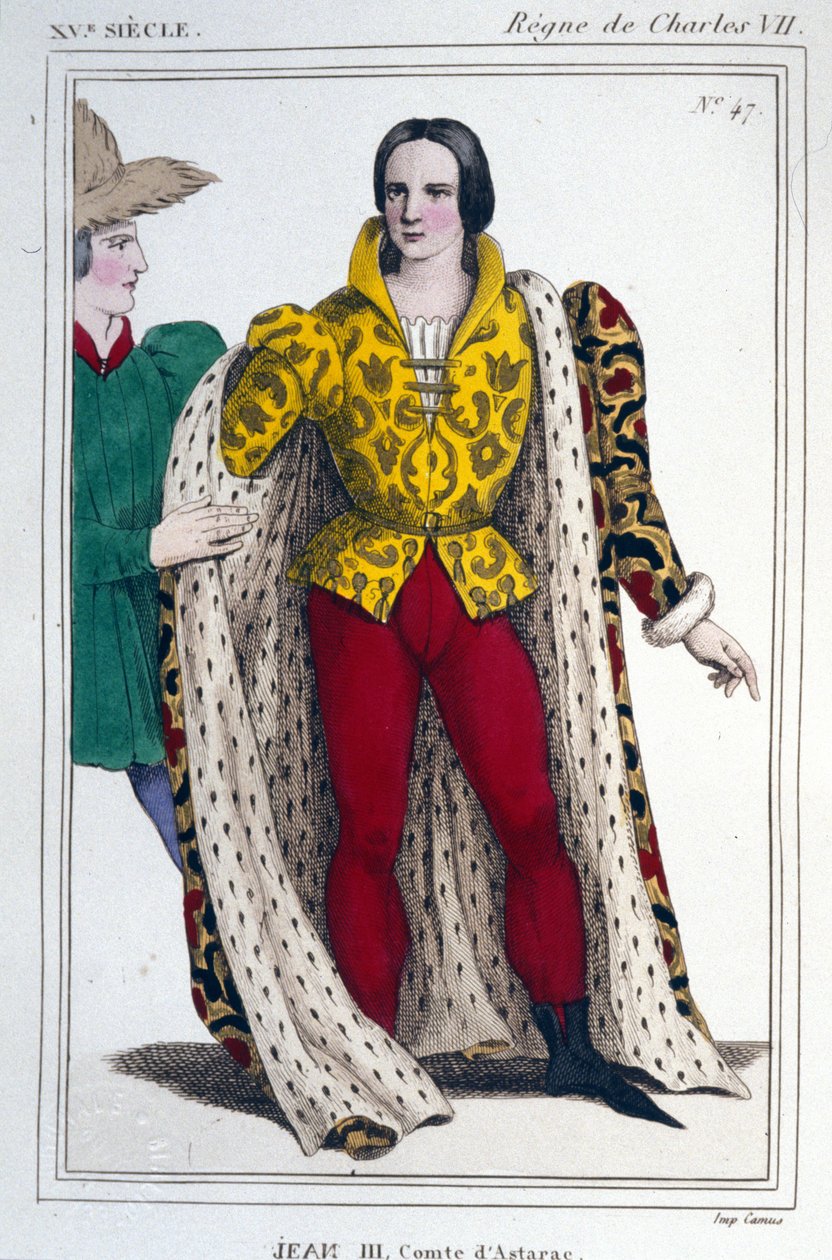 Portrét Jana III. z Astaracu (zemřel 1503). od Unknown artist