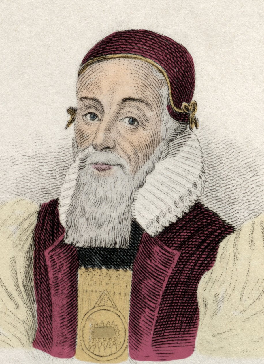 Portrét Josepha Halla (1574-1656) English Eveque od Unknown artist
