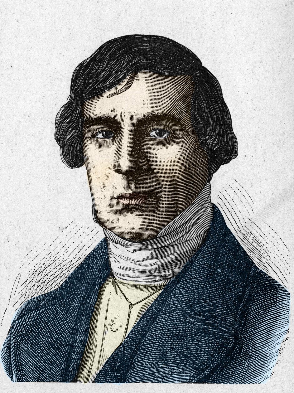 Portrét Jules Barthélemy Saint - Hilaire Saint Hilaire (Saint Hilaire) (1805 - 1895), francouzský učenec a politik od Unknown artist