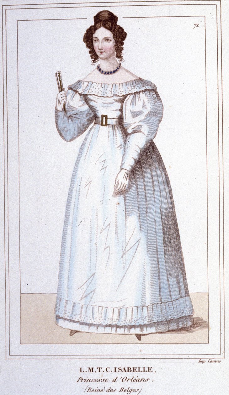 Portrét LOUISE MARIE THERESE CHARLOTTE ISABELLE D