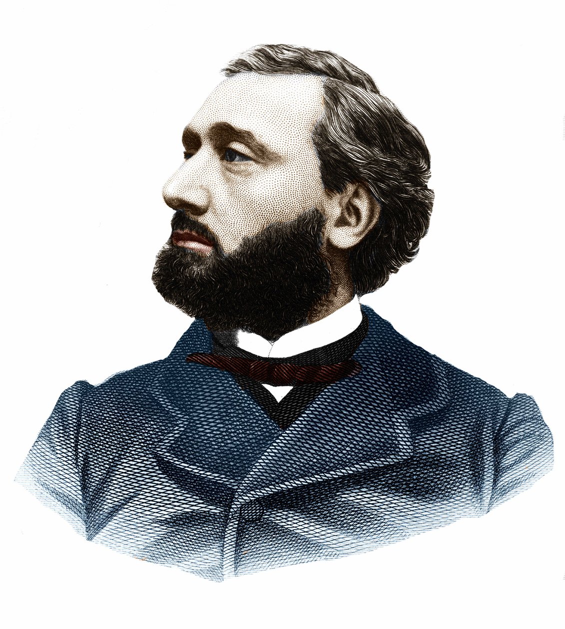 Portrét Leona Gambetty (1838-1882), francouzského politika. od Unknown artist