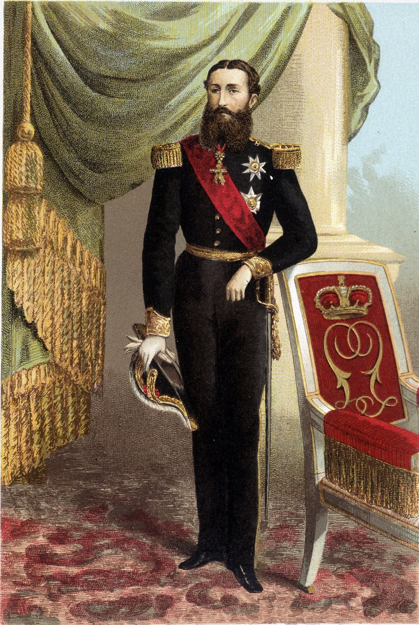 Portrét Leopolda II., krále Belgičanů od Unknown artist