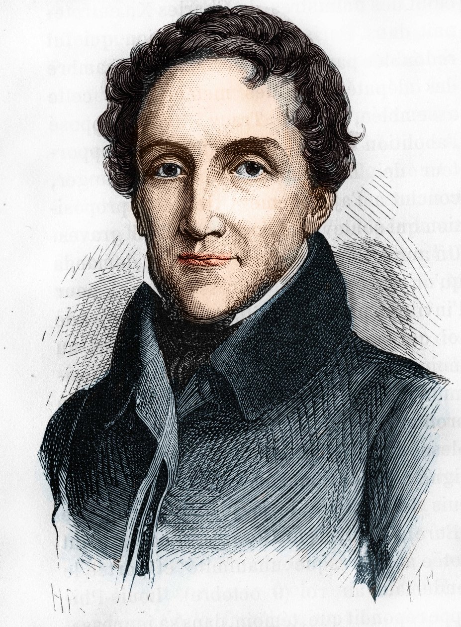 Portrét Louis-Mathieu Mole - Portrét Louise Mathieu, hraběte z Molè (1781 - 1855), francouzského politika - v „“L