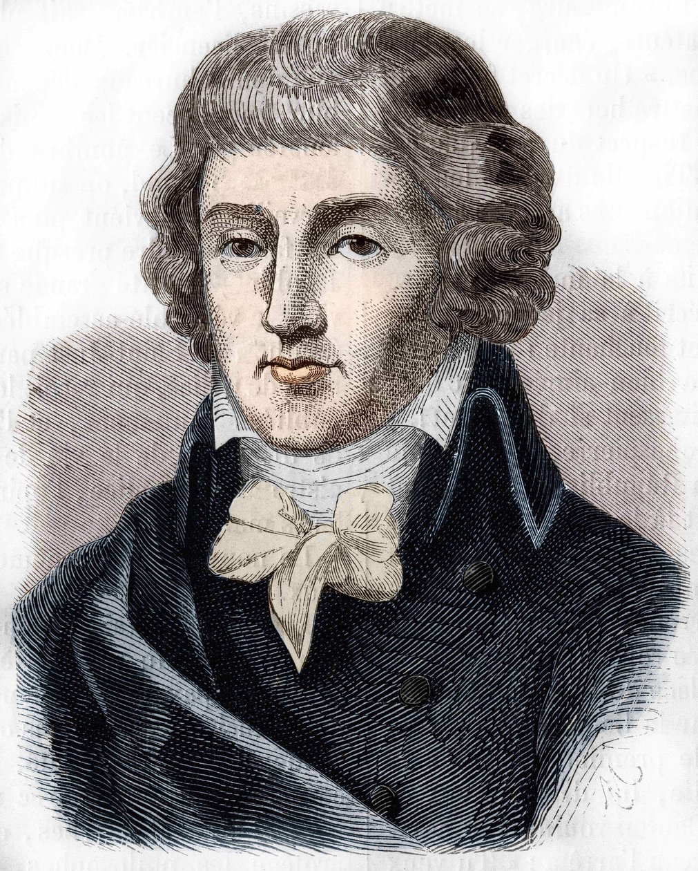 Portrét Louis Antoine Saint - Just (Saint-Just) (1767-1794), francouzský politik. od Unknown artist