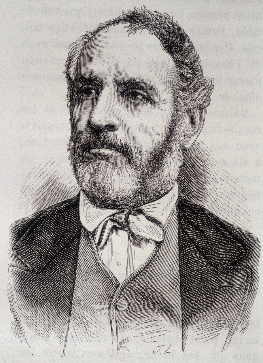 Portrét Louis Charles Delescluze, francouzský novinář a politik (1809-1871) od Unknown artist
