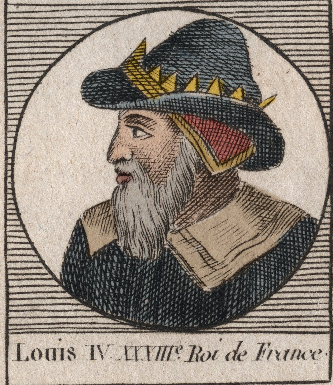 Portrét Ludvíka IV. d