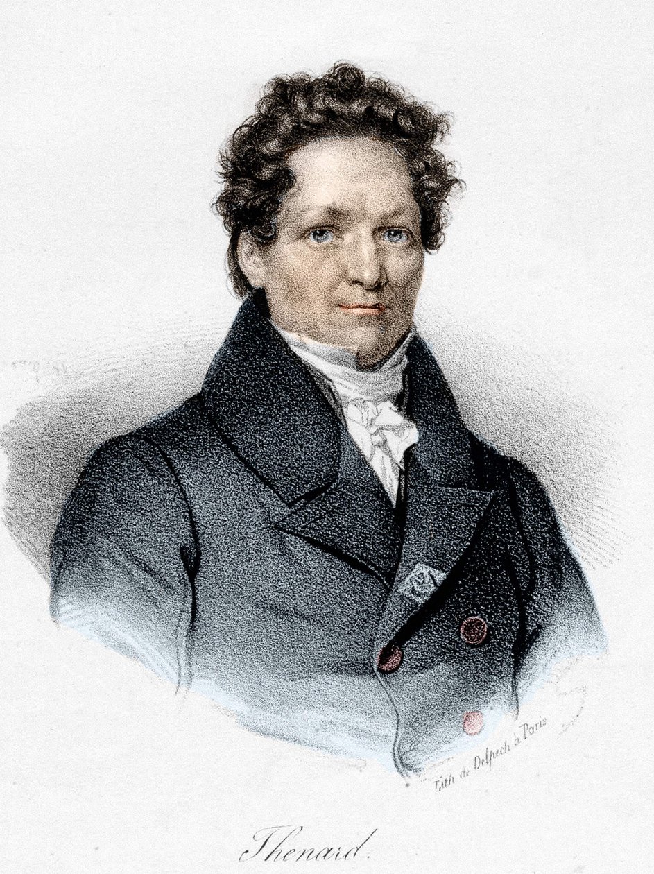 Portrét Louise Jacquese Thénarda (1777 - 1857), francouzského chemika. od Unknown artist