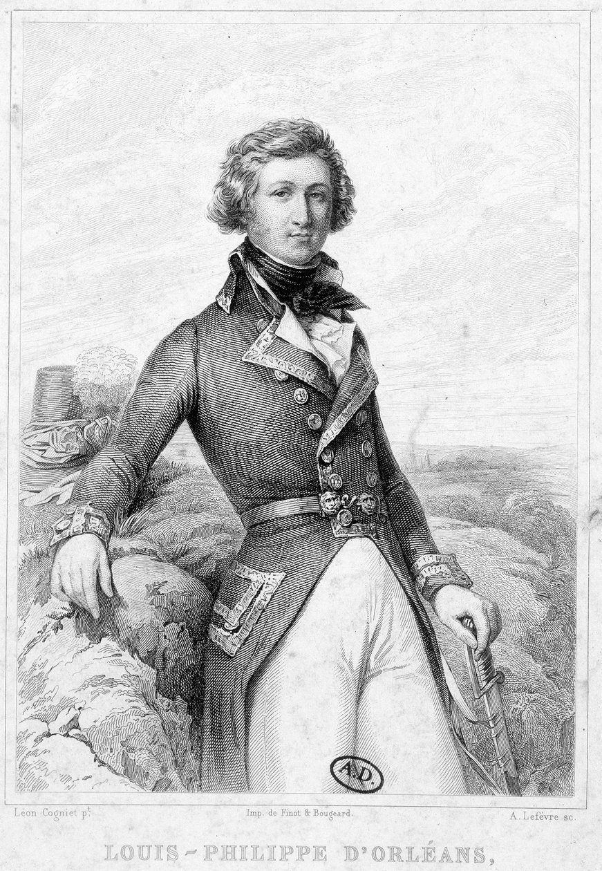 Portrét mladého Louise Philippe d