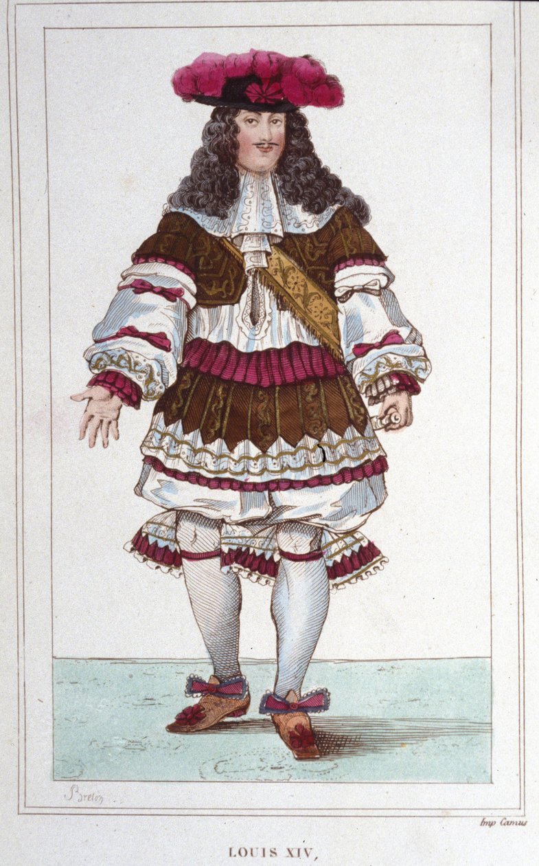 Portrét Ludvíka XIV. (1638 - 1715), krále Francie. od Unknown artist