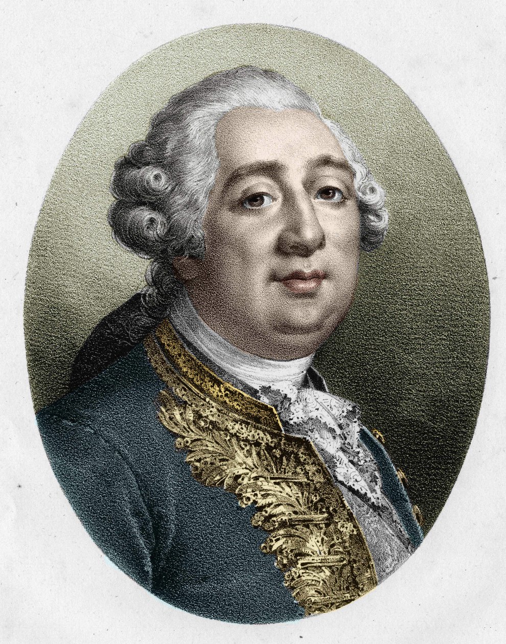 Portrét Ludvíka XVI. (1754-1793), krále Francie. od Unknown artist