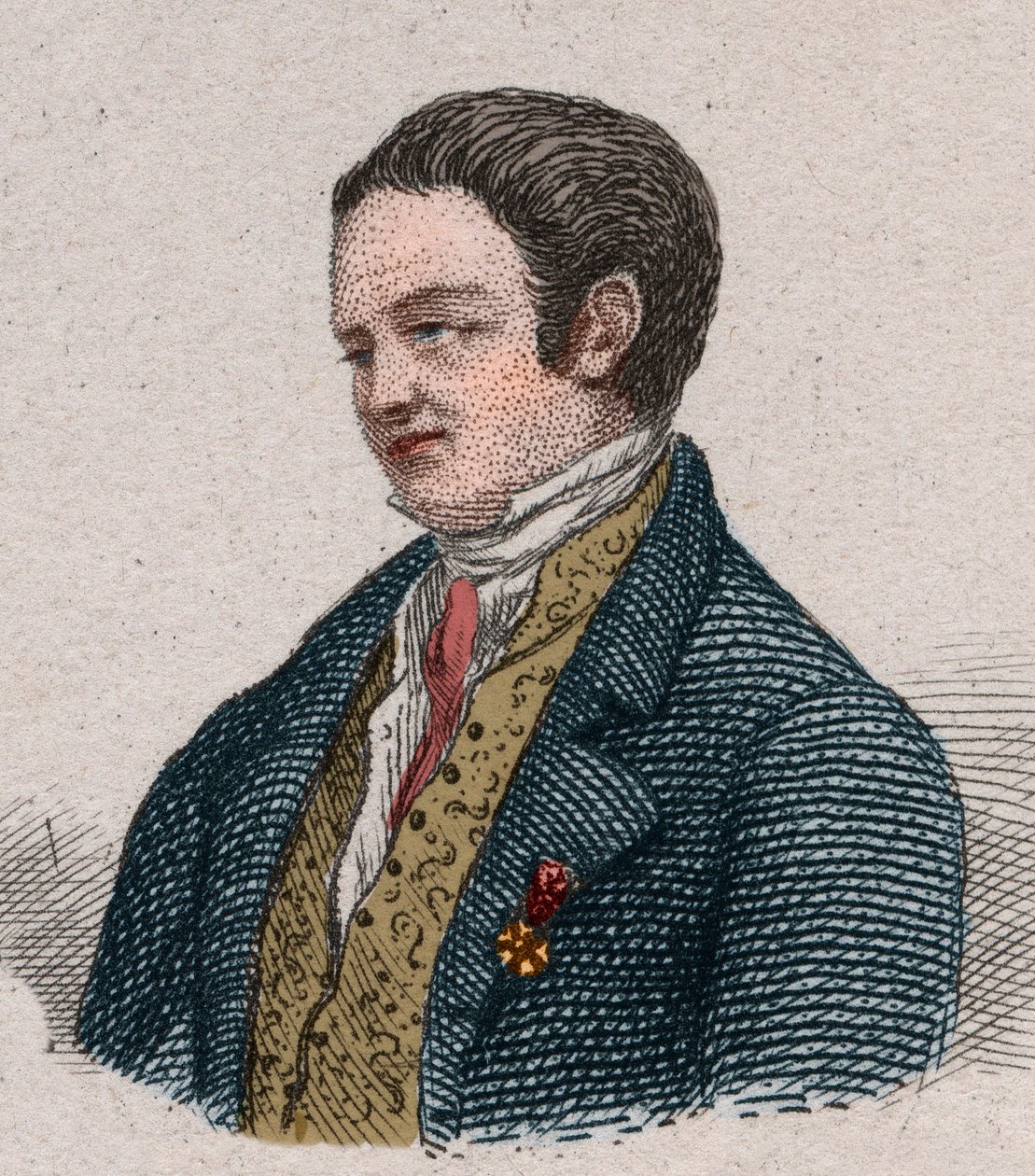 Portrét Louise de Fontanese (1757-1821), francouzského spisovatele a politika. od Unknown artist