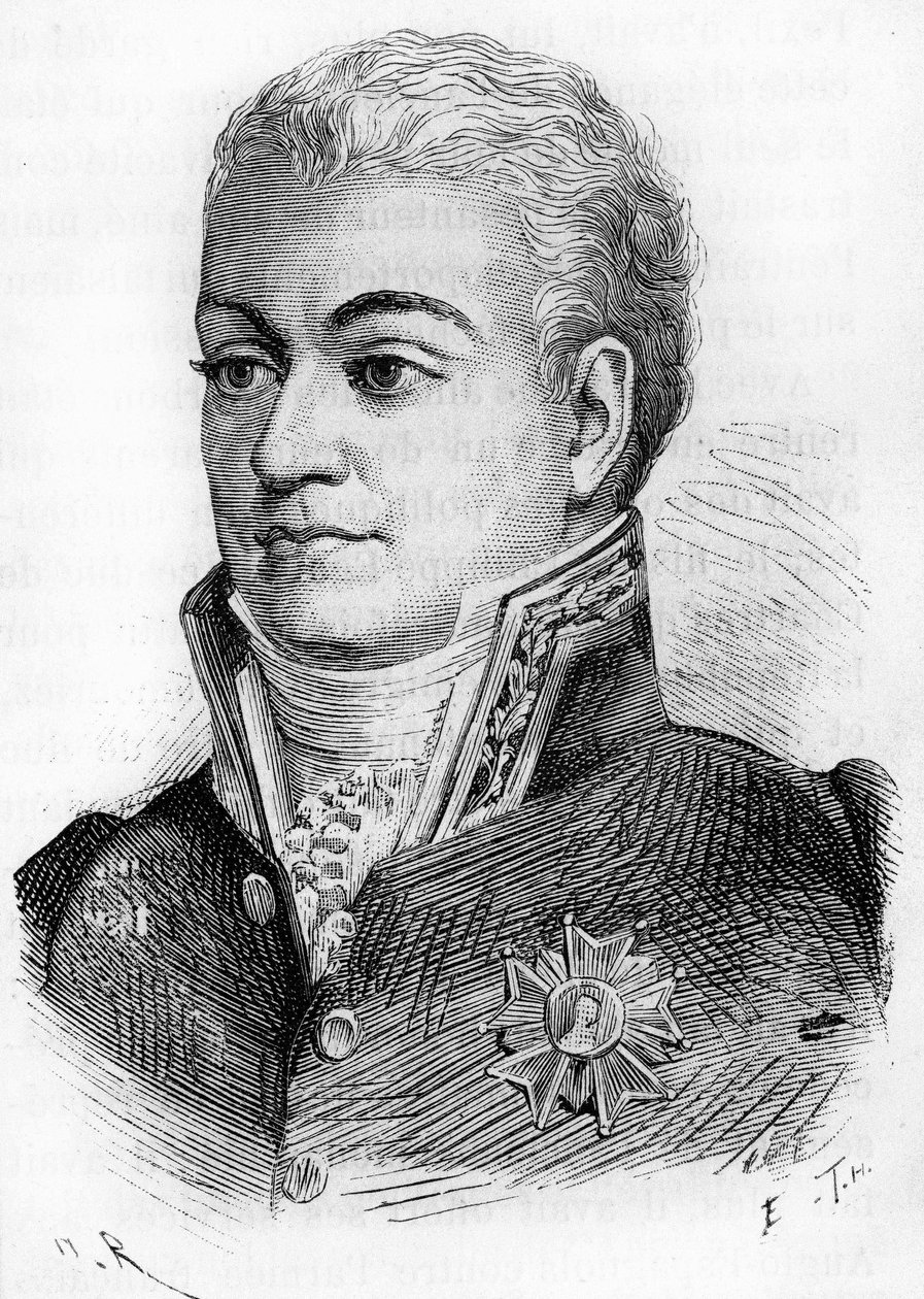 Portrét Louis de Fontanes (1757-1821), francouzský spisovatel a politik, velmistr univerzity od Unknown artist