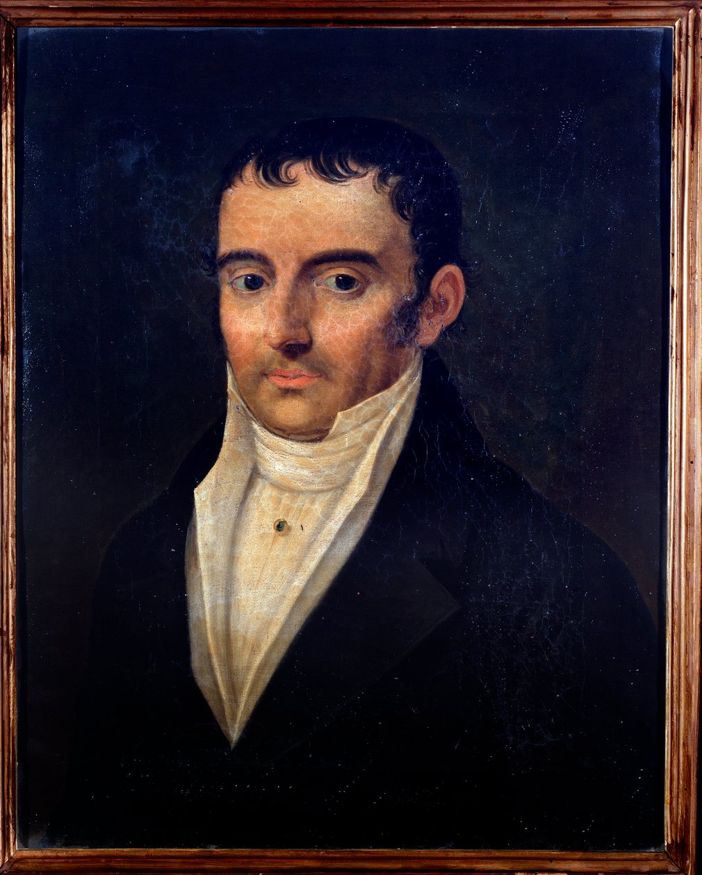Portrét Ludovica (Lodovica) Antonio Brizzi (1766-1837) italský hudebník Anonymní obraz. 19. století. Bologna, občanské bibliografické muzeum od Unknown artist