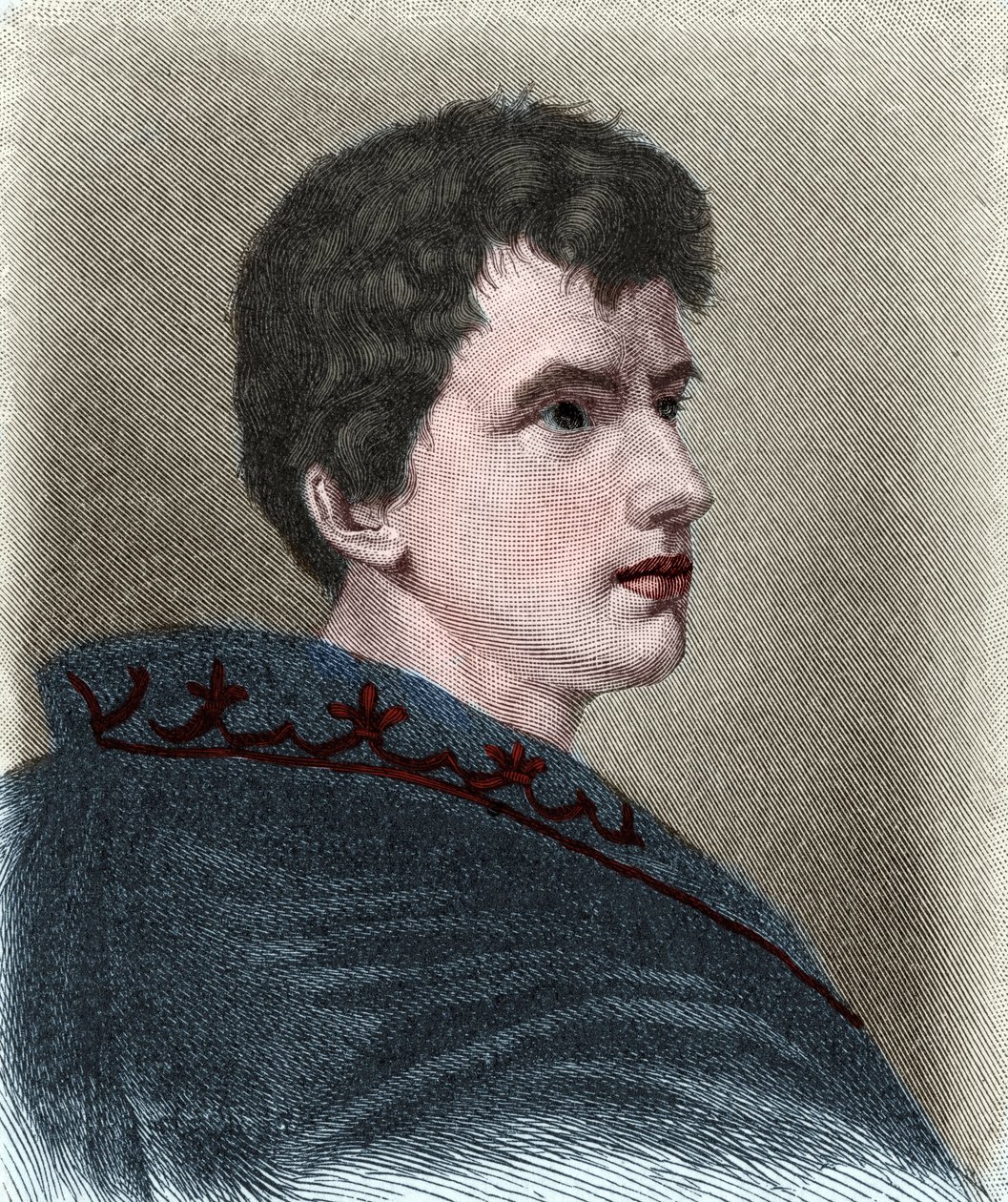 Portrét Ludwiga Joachima von Arnim dit Achim von Arnim (1781-1831), německého prozaika, fejetonistu, dramatika a romantického básníka. od Unknown artist