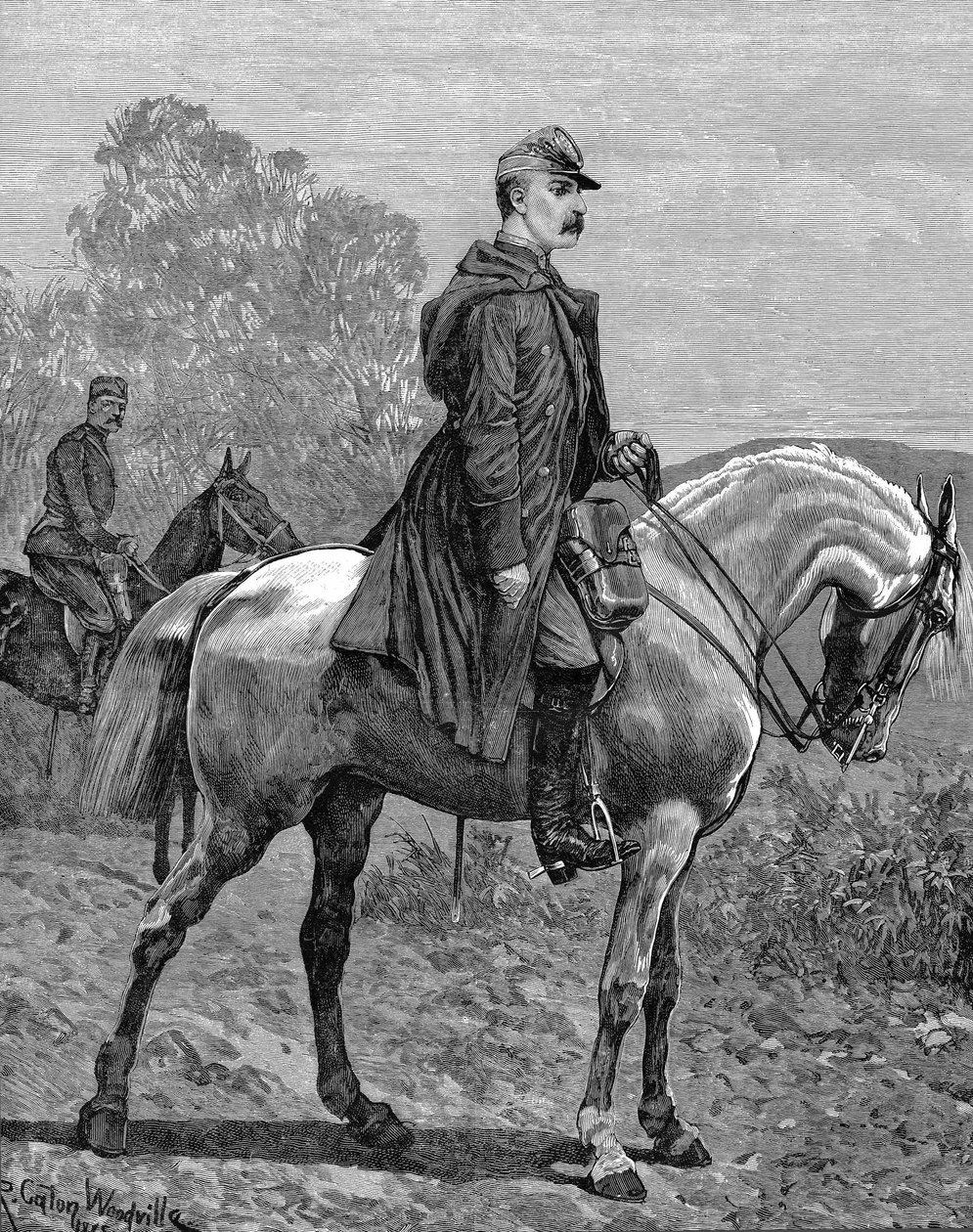 Portrét srbského krále MILAN IV OBRENOVITCH v letech 1882-1889. od Unknown artist