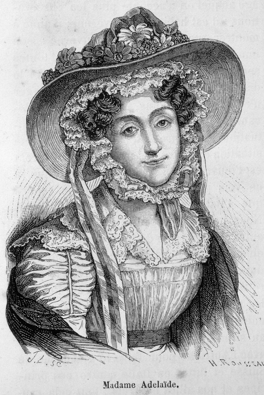 Portrét Madame Adelaide od Unknown artist