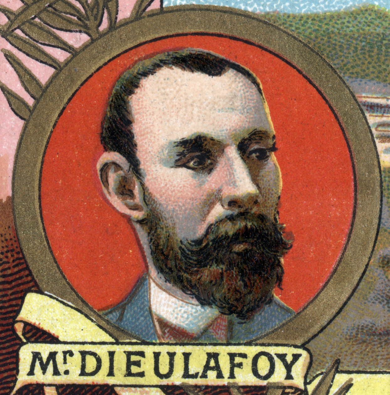 Portrét Marcela Auguste Dieulafoye od Unknown artist