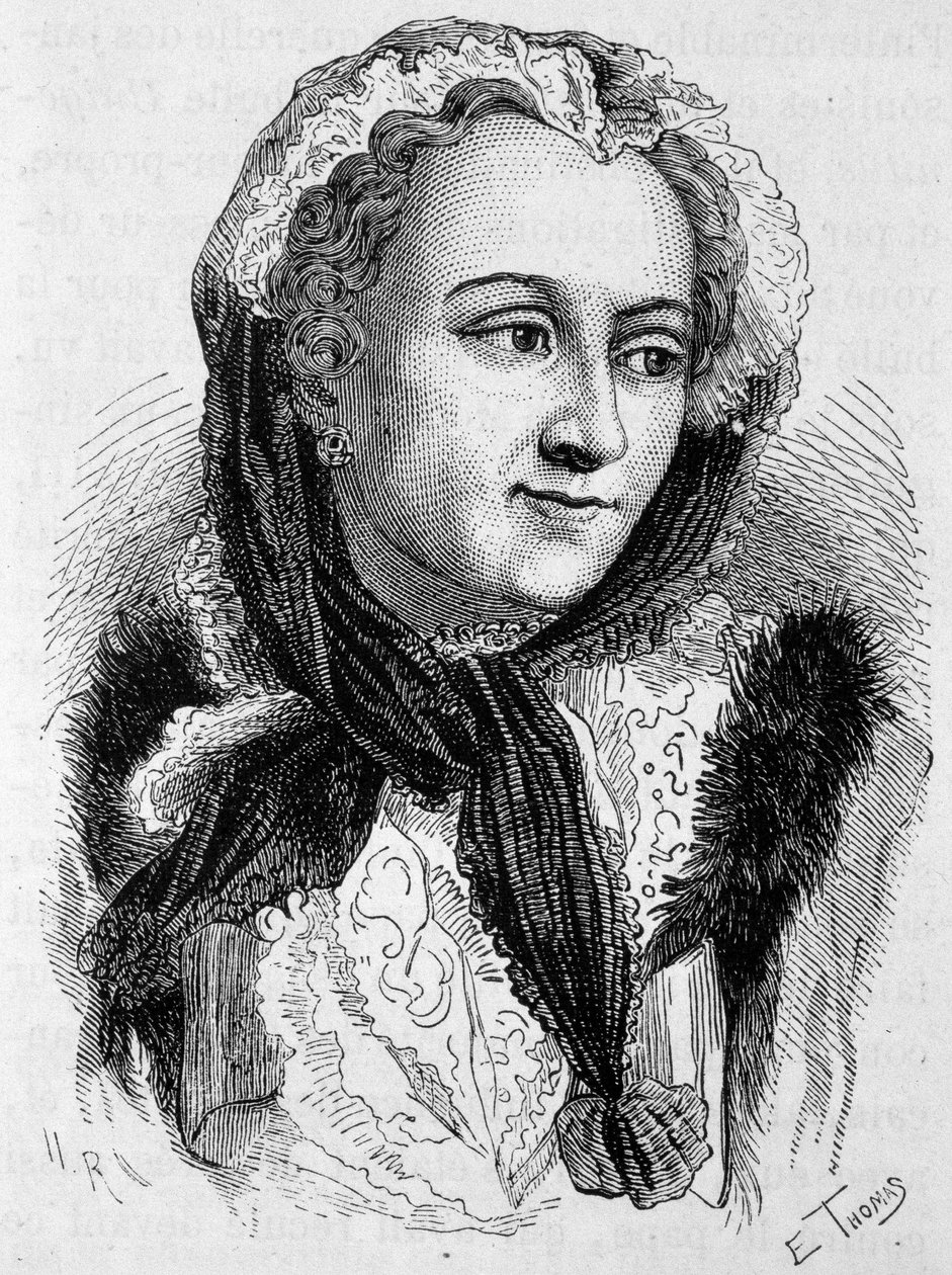 Portrét Marie Leszczynské (1703 - 1768). Rytina konce 19. století v „Histoire de France““ od H. Martina. od Unknown artist