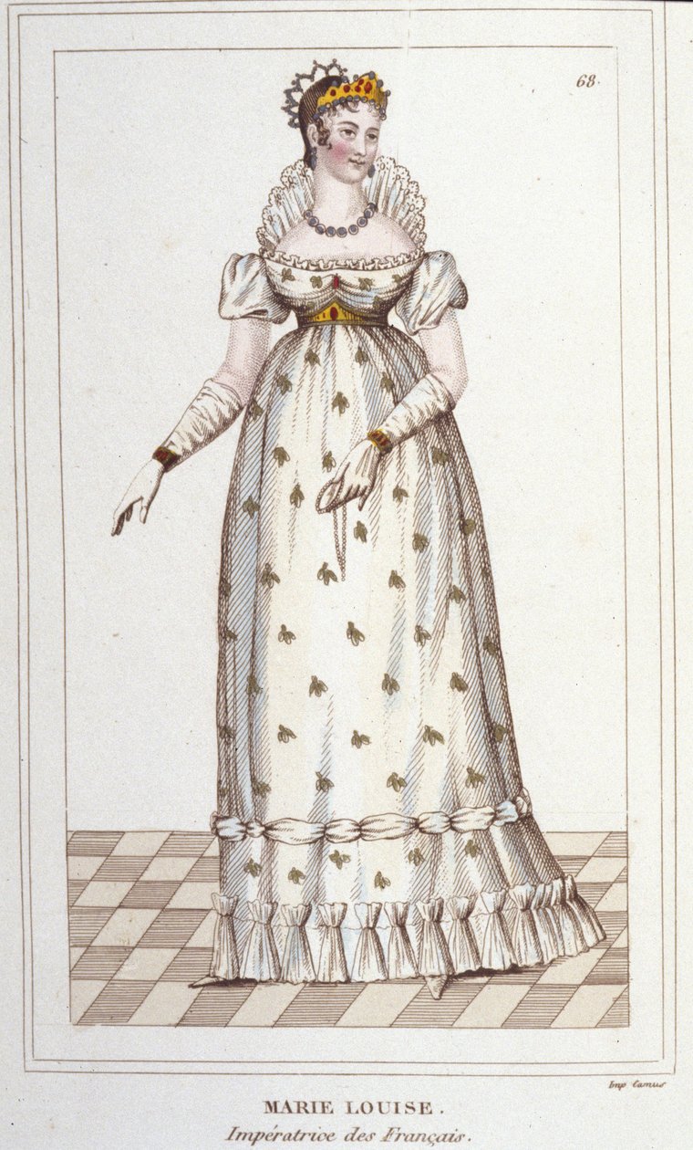 Portrét Marie Luisy Habsburské Lotrinské. Francouzská císařovna (Vídeň od Unknown artist