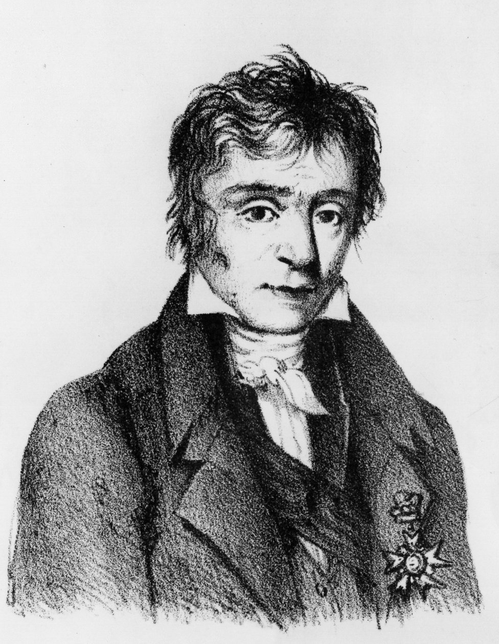 Portrét Marie Riche, barona de Prony (1755-1839), francouzského inženýra. od Unknown artist