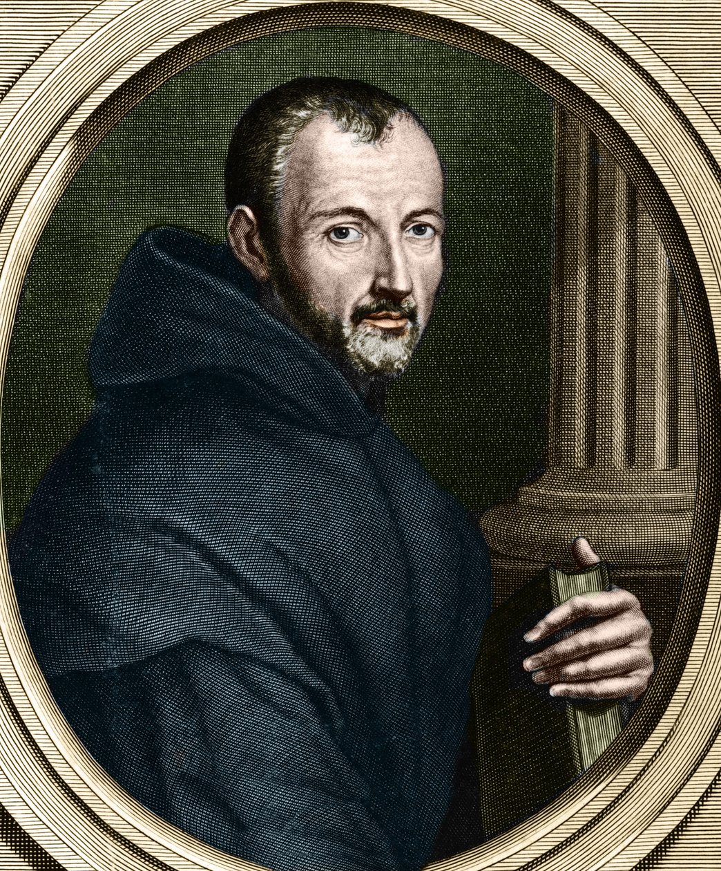 Portrét Marina Mersenna (1588 - 1648), Řádu minimálních otců od Unknown artist