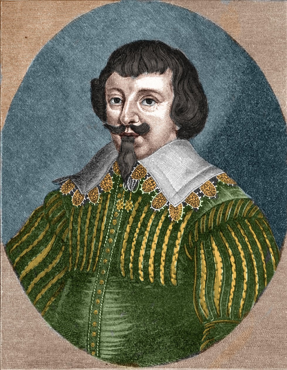 Portrét Martina Opitze (Martinus Opitius) (1597-1639), otce německé poezie. od Unknown artist