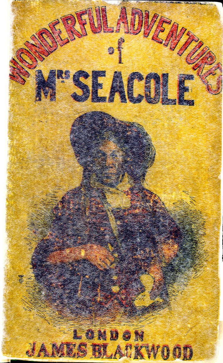 Portrét Mary Jane Seacole (1805 - 14. května 1881), rozené Grant. Žena skotského a kreolského původu na Jamajce, která si během krymské války v zákulisí zřídila „britský hotel“, který popsala jako „jídelní stůl a pohodlné pokoje pro nemocné“. od Unknown artist