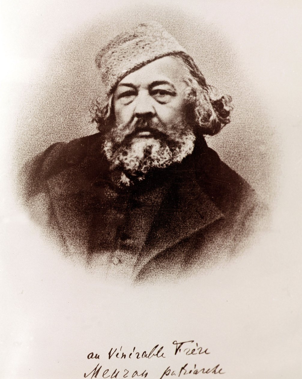 Portrét Michaila Bakunina (1814 - 1876). 19. století. od Unknown artist